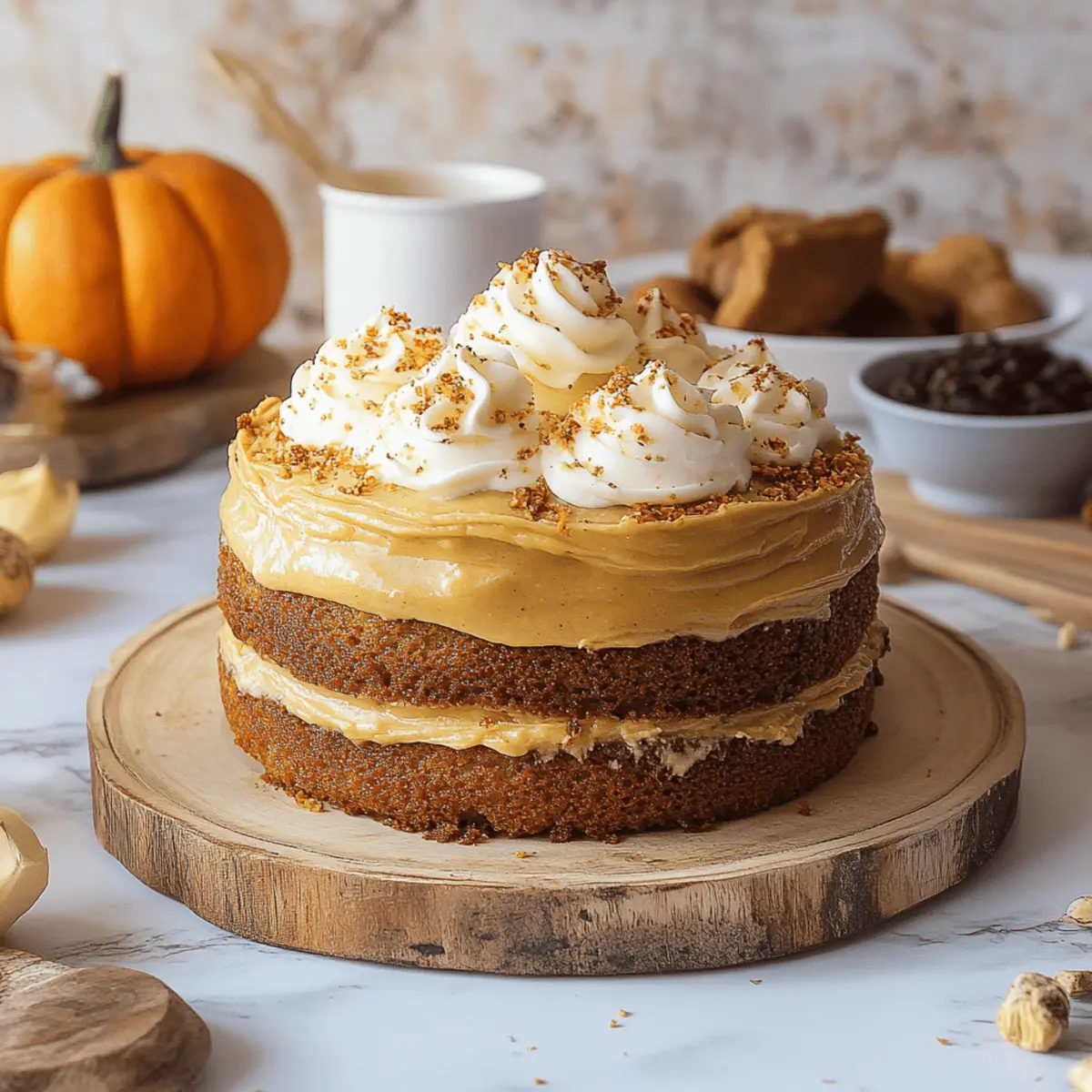 Pumpkin Spice Latte Cake