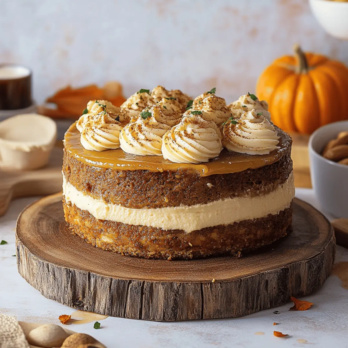 Pumpkin Spice Latte Cake
