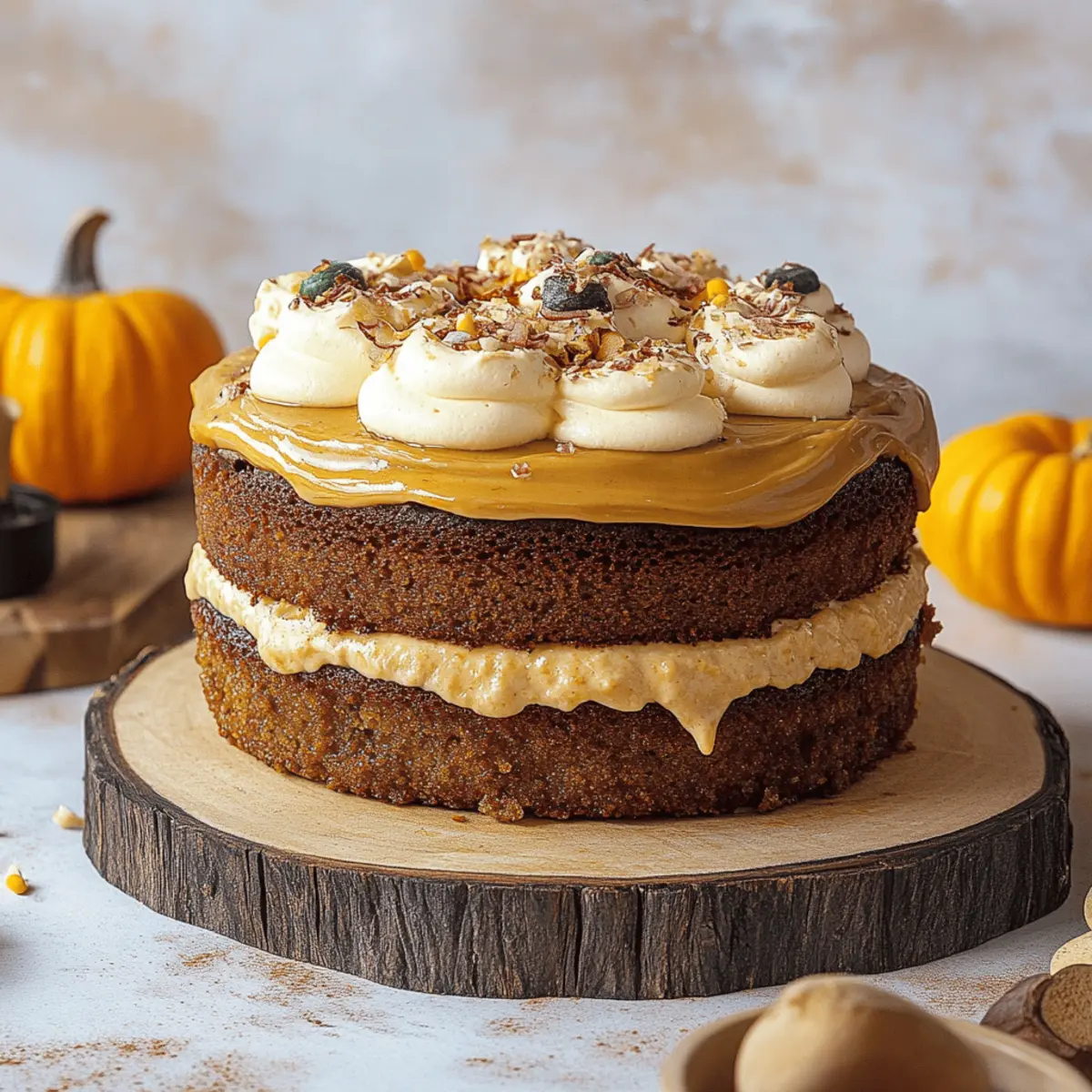 Pumpkin Spice Latte Cake