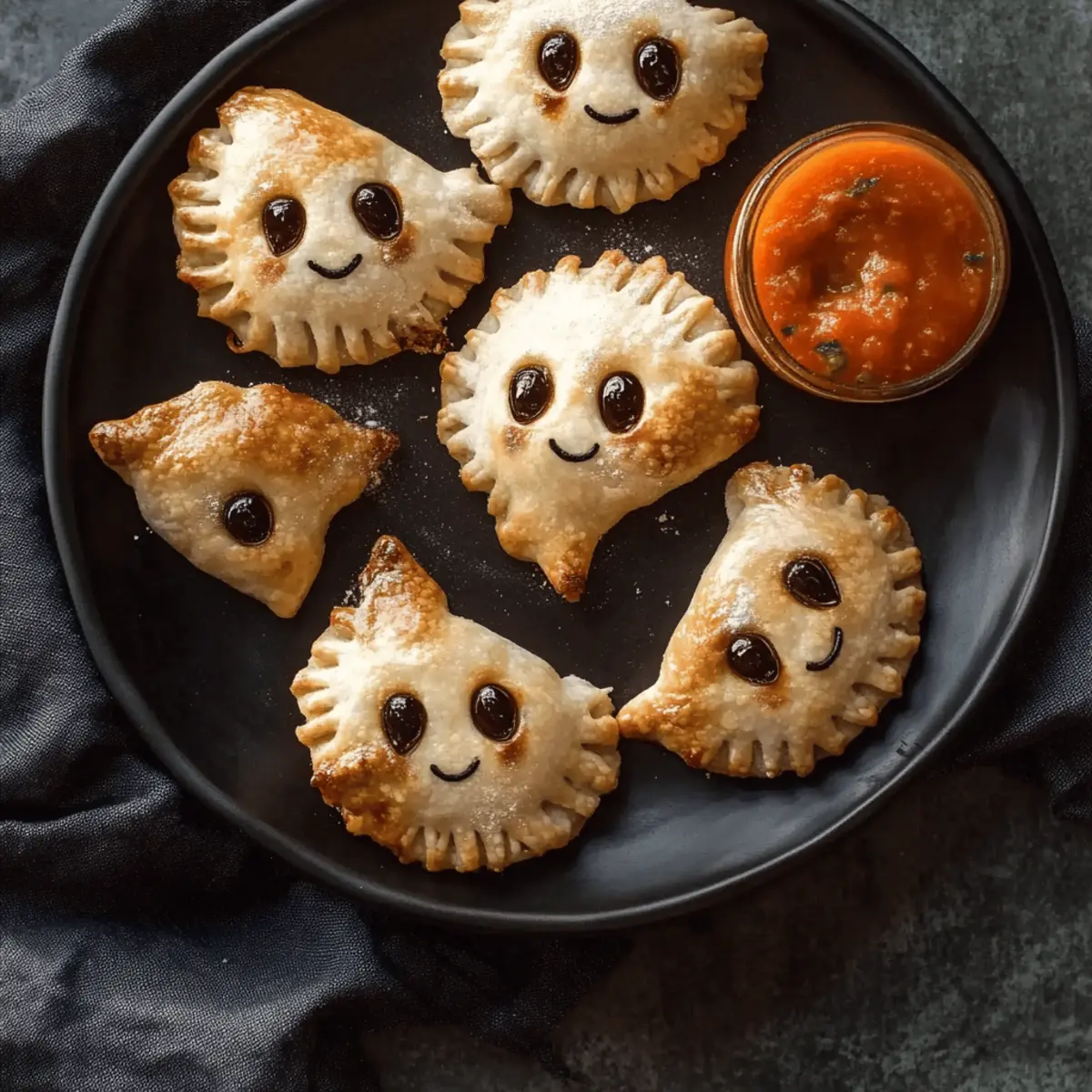Ghost Taco Hand Pies