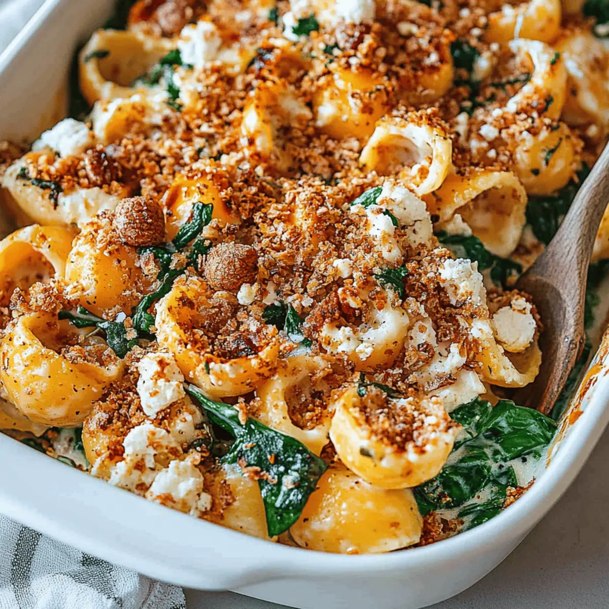 Pumpkin Feta Pasta