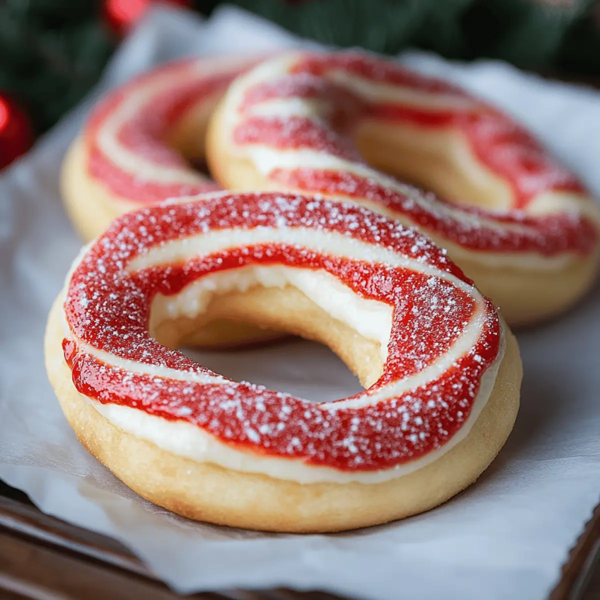 Candy Cane Cookies
