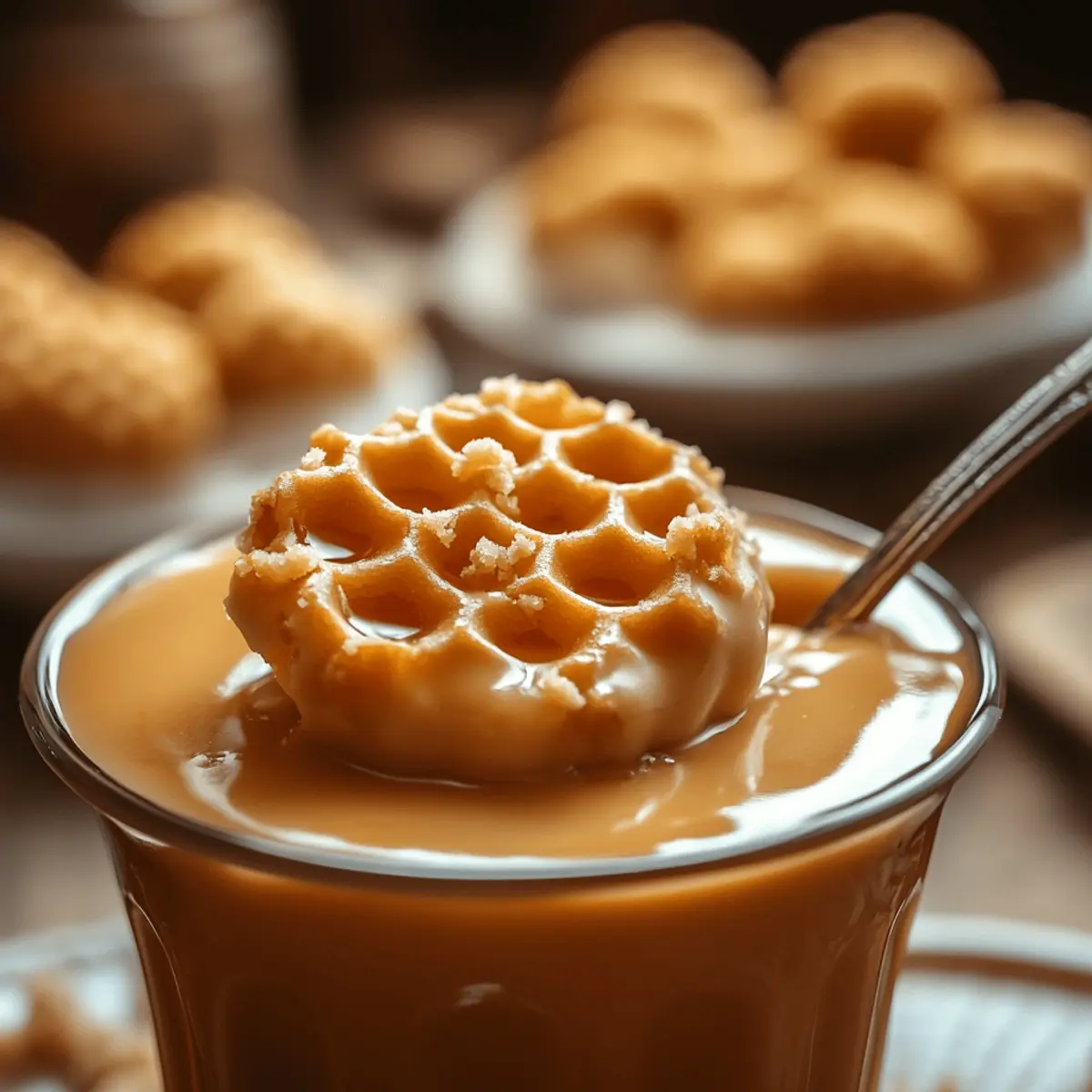 Hufflepuff Honeycomb Butterbeer Treats