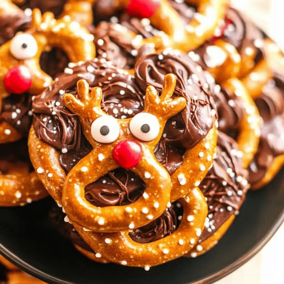 Reindeer Pretzels