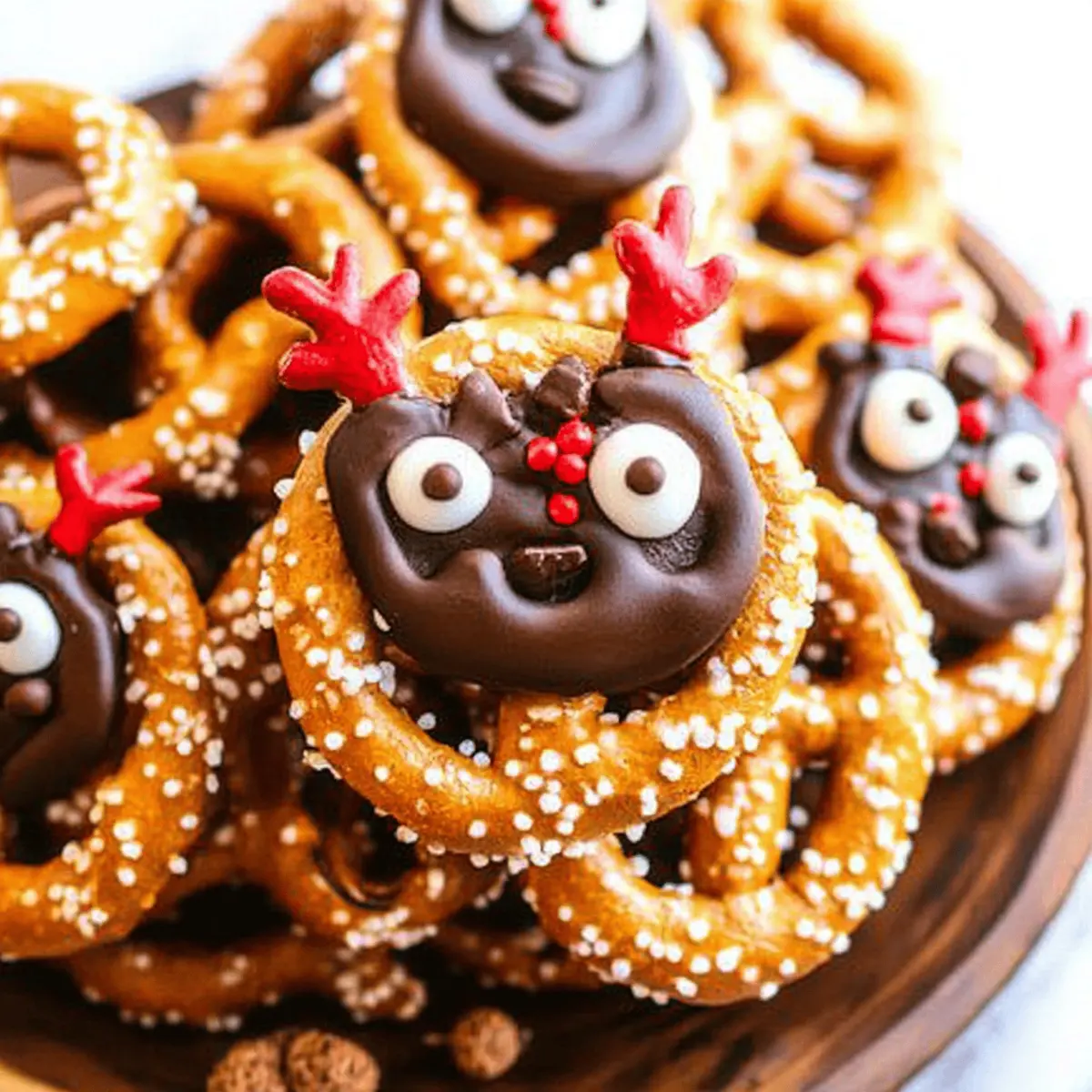 Reindeer Pretzels