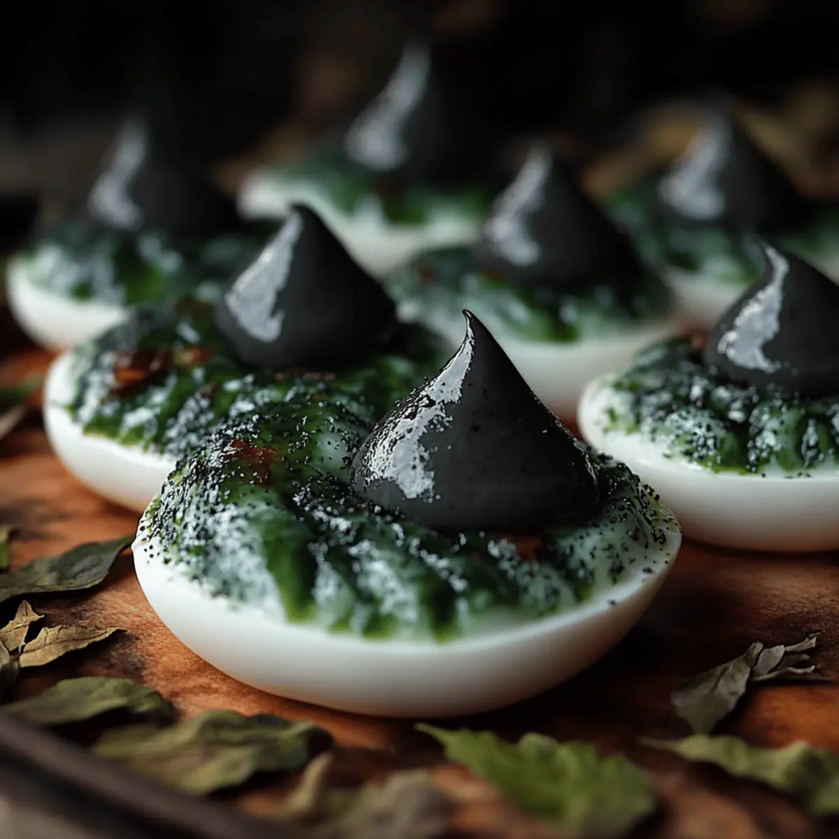 Halloween Deviled Eggs