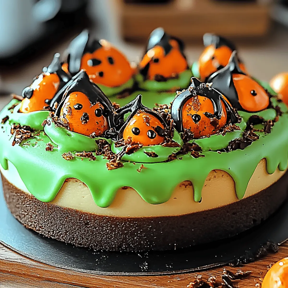 Witch’s Cauldron Cheesecake