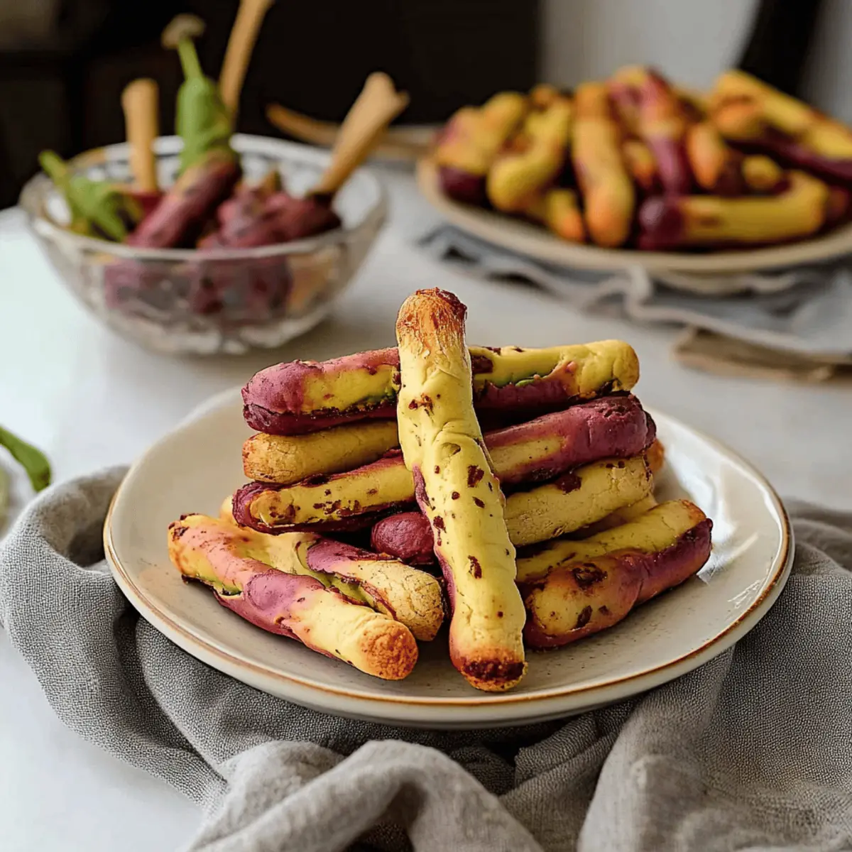 Creepy Witch Finger Cookies