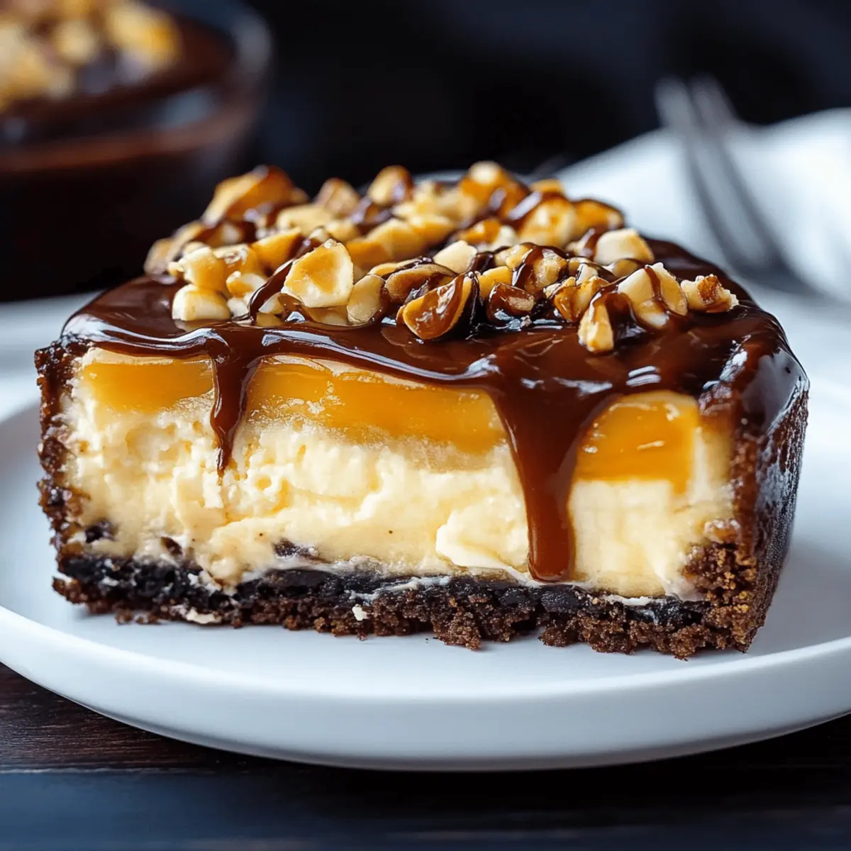 Snickers Cheesecake