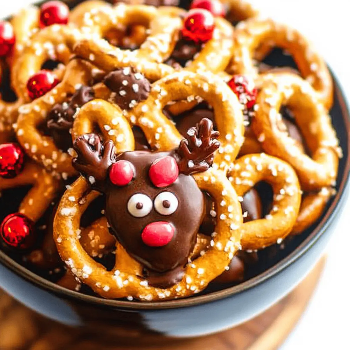 Reindeer Pretzels