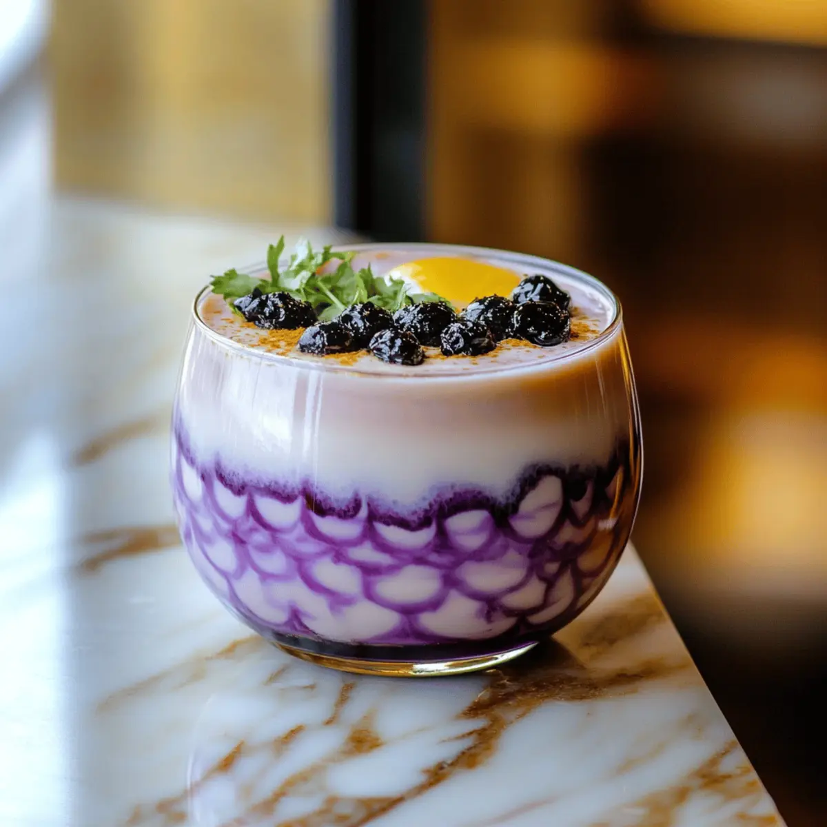 Bat Wing Bubble Tea Mocktail
