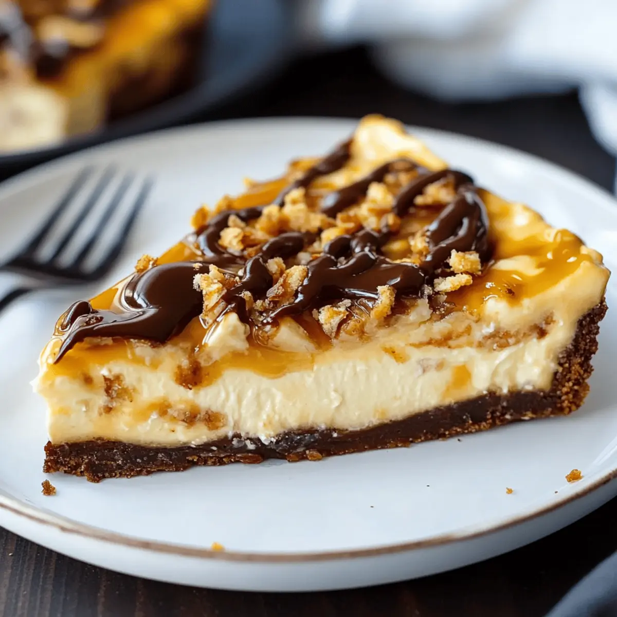 Snickers Cheesecake