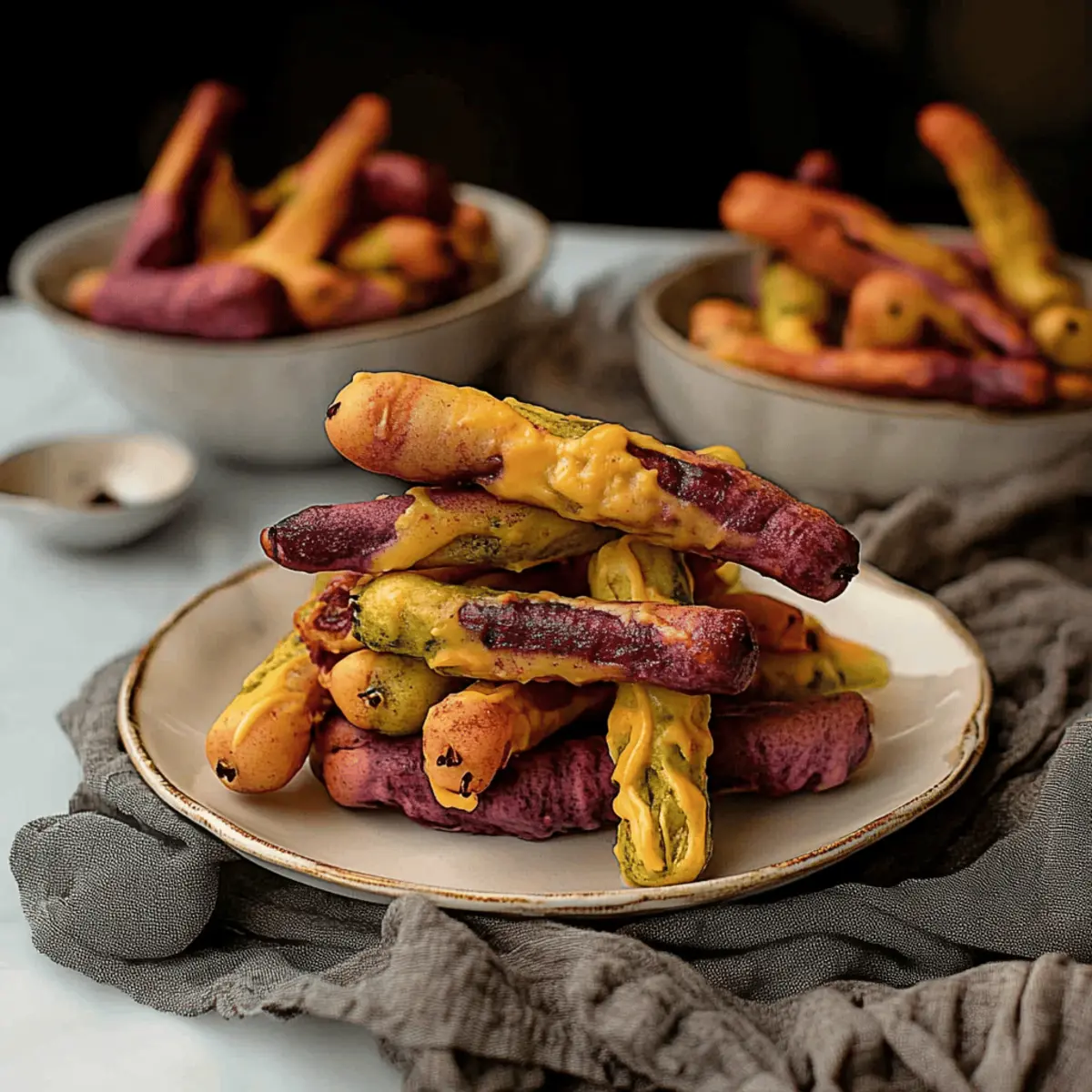 Creepy Witch Finger Cookies