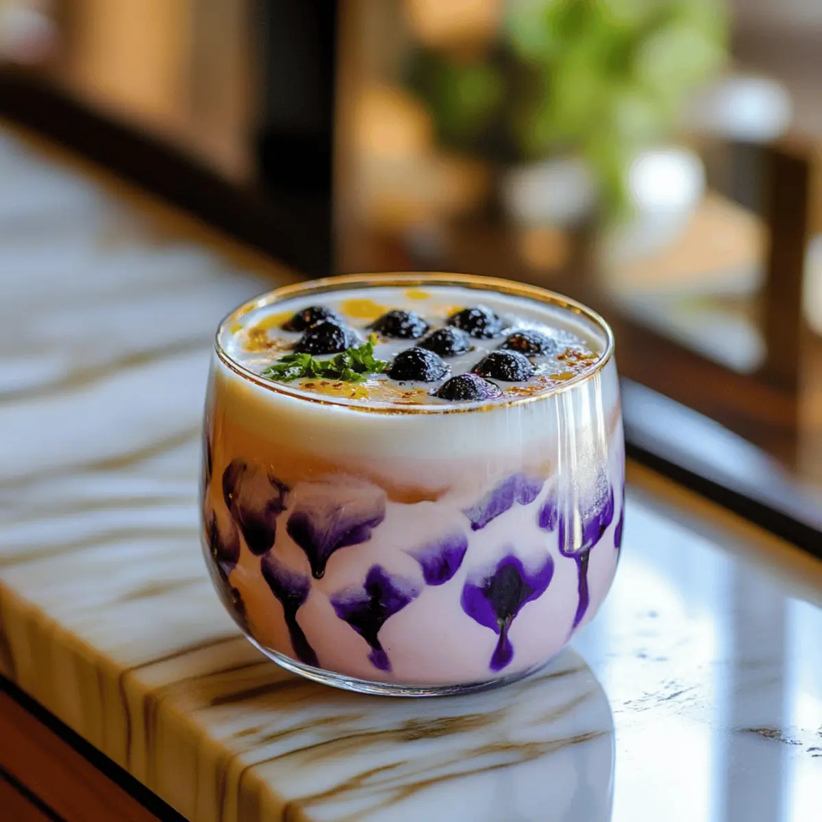 Bat Wing Bubble Tea Mocktail