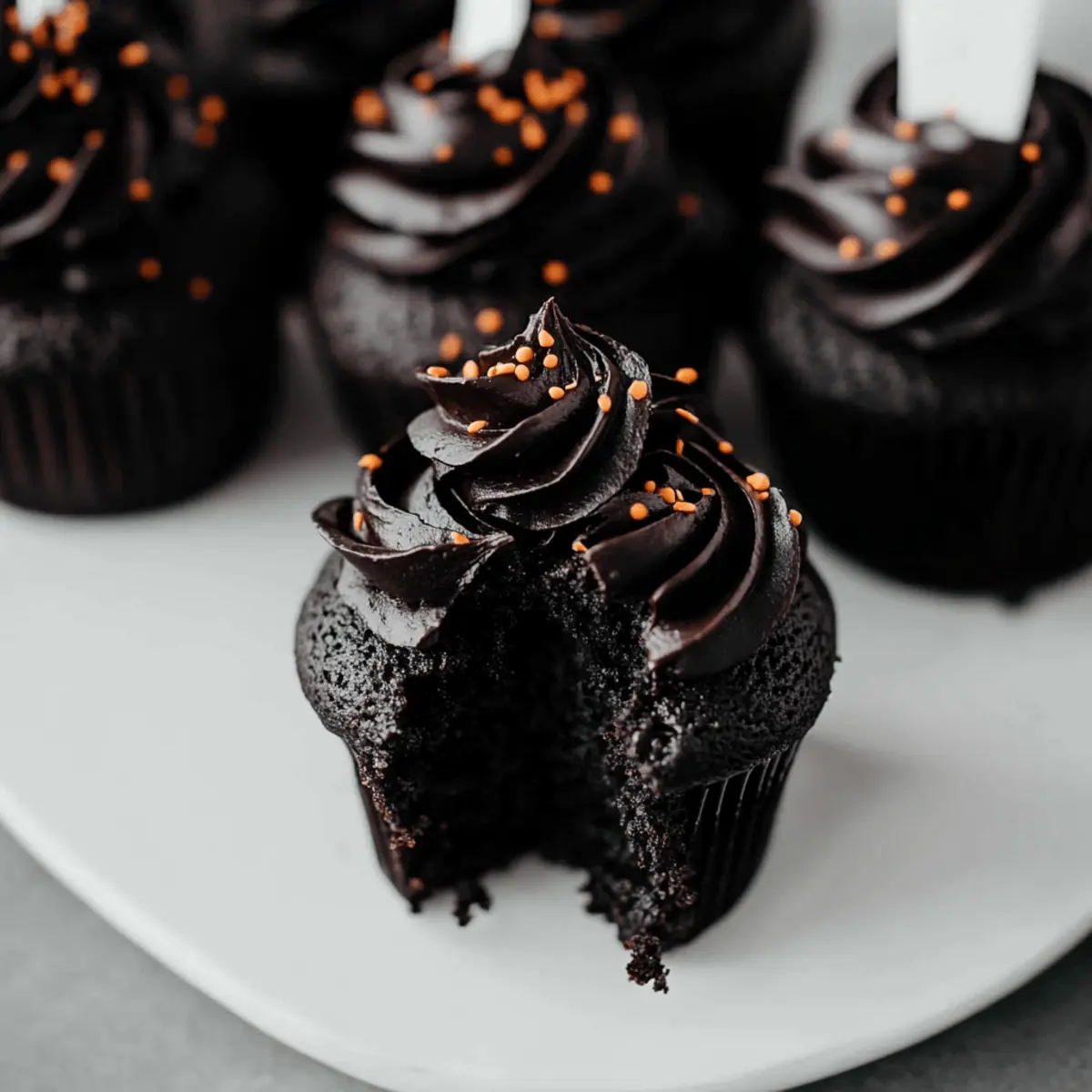 Black Velvet Cupcakes