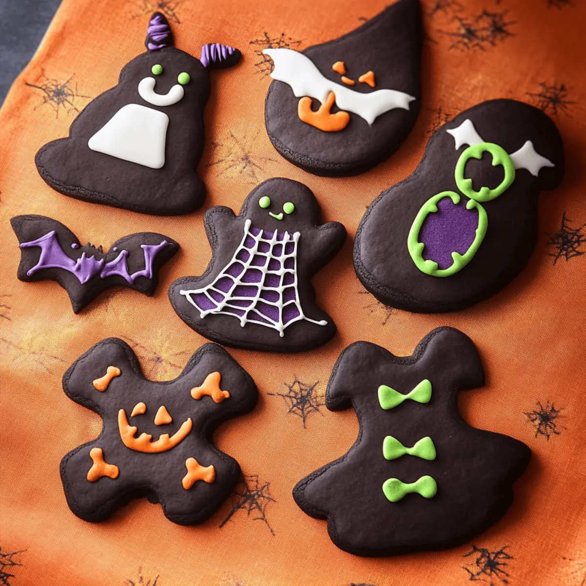Halloween Decorated Cookies