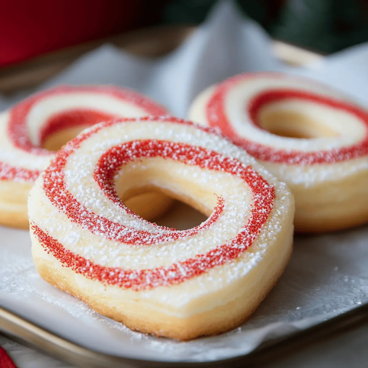 Candy Cane Cookies
