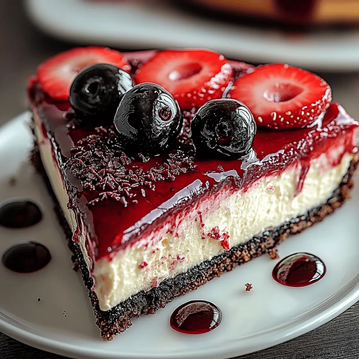 Red Velvet Oreo Cheesecake