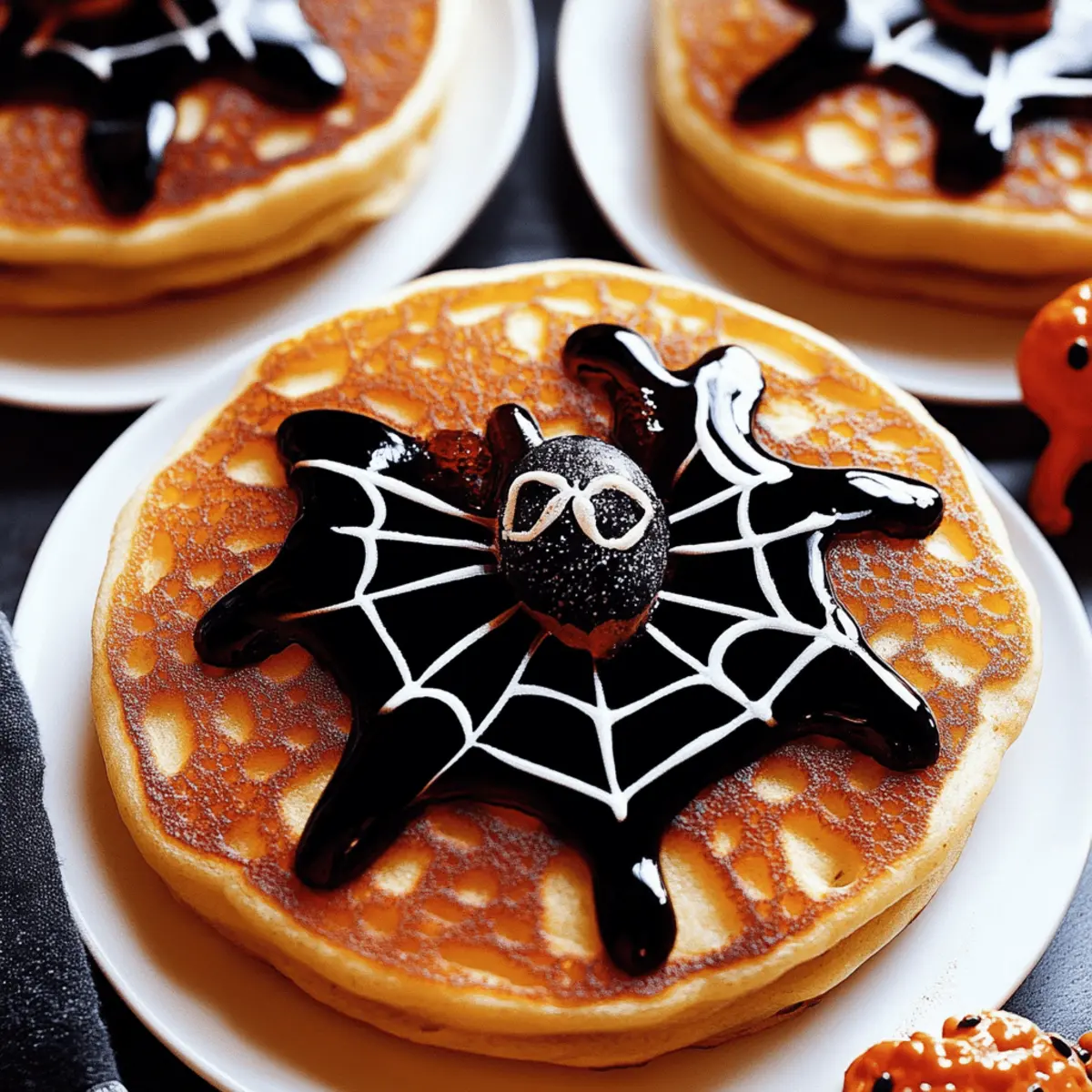 Spider Pancakes
