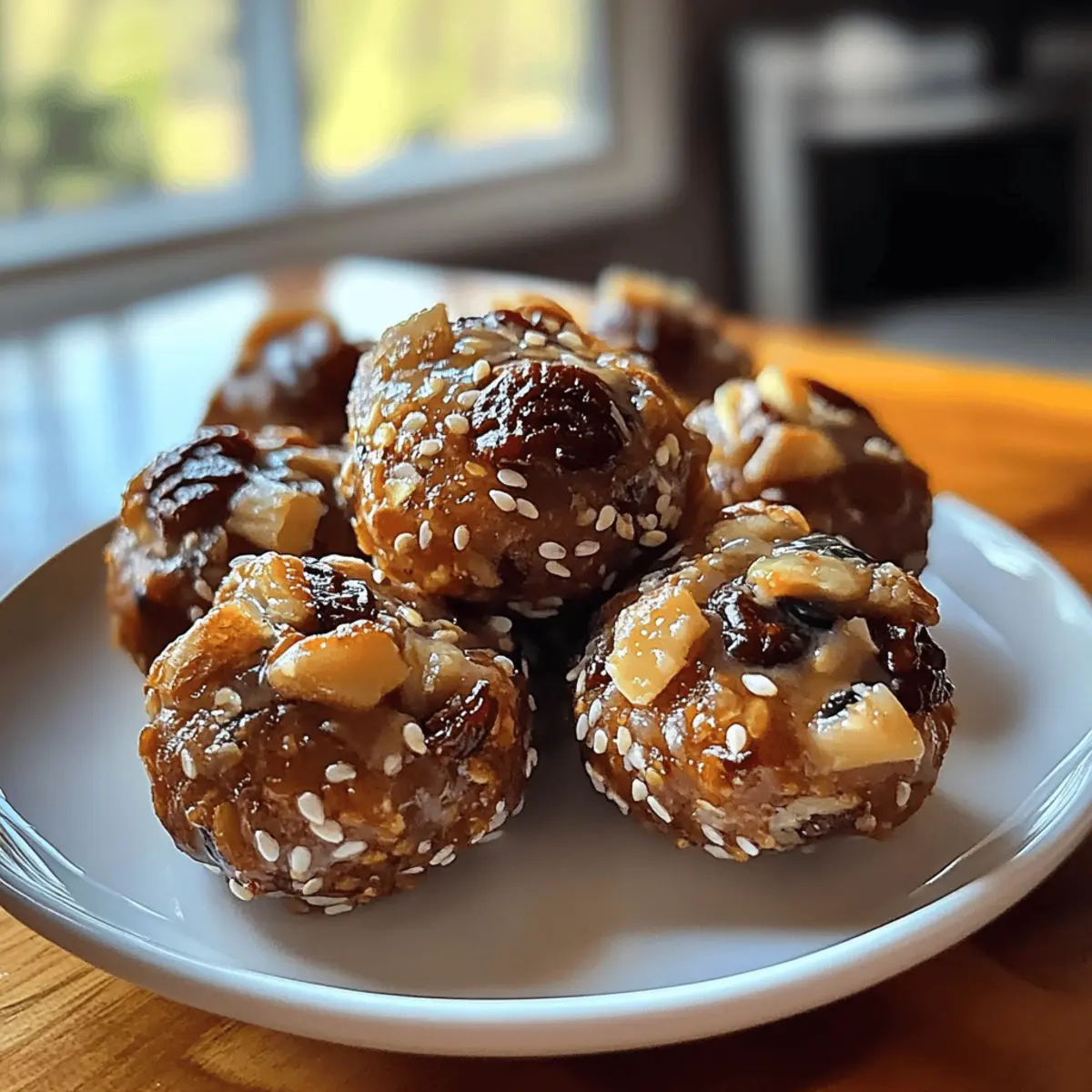 No-Bake Pecan Pie Balls