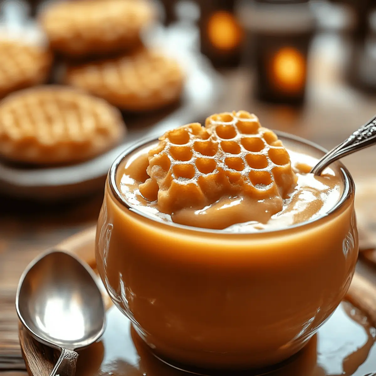 Hufflepuff Honeycomb Butterbeer Treats