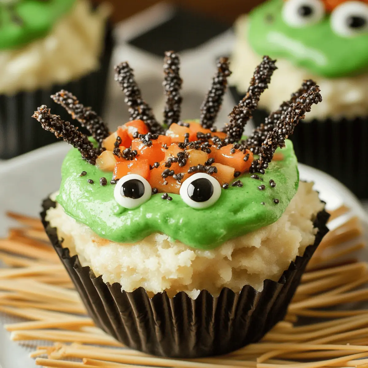 Monster Cupcakes