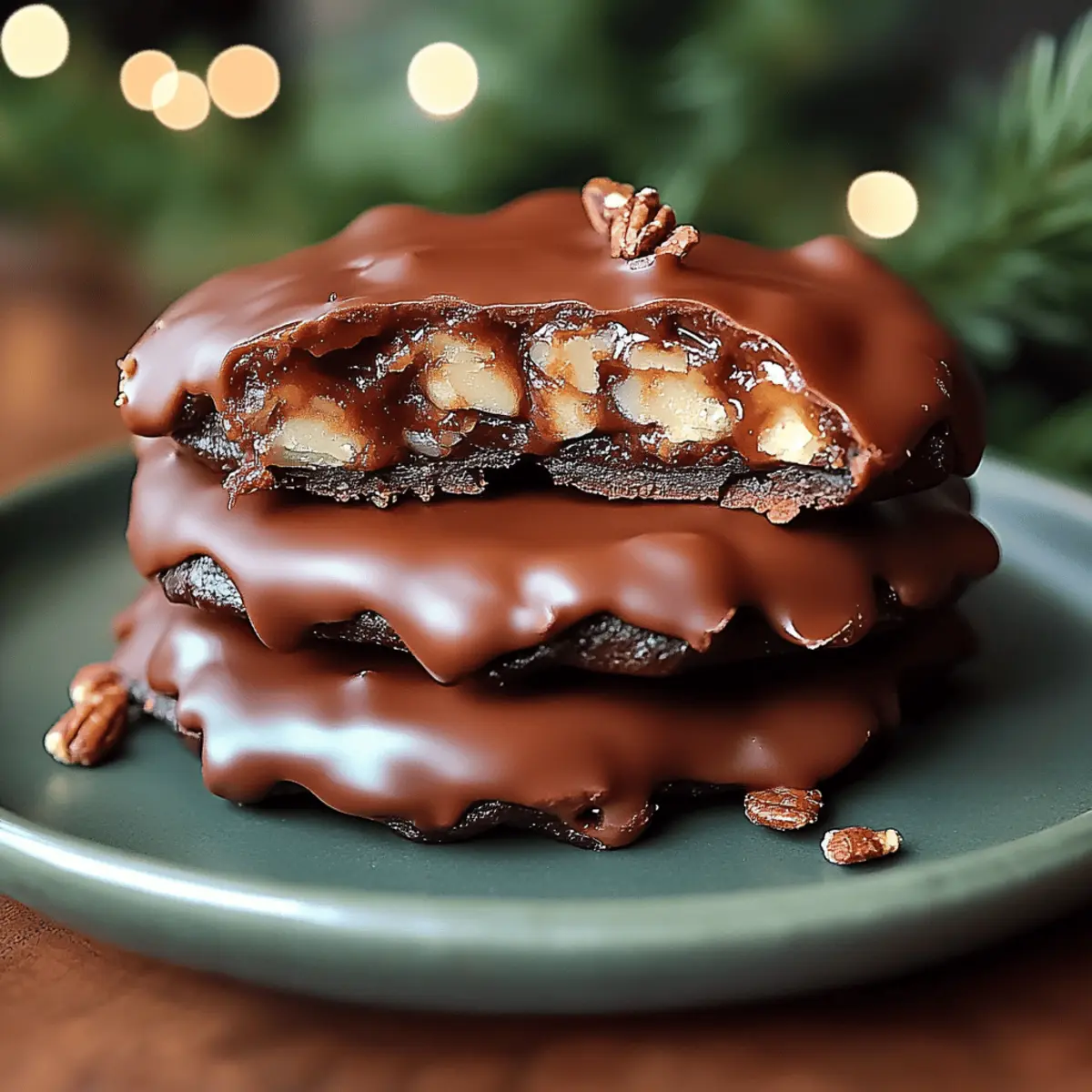 Christmas Pecan Turtles