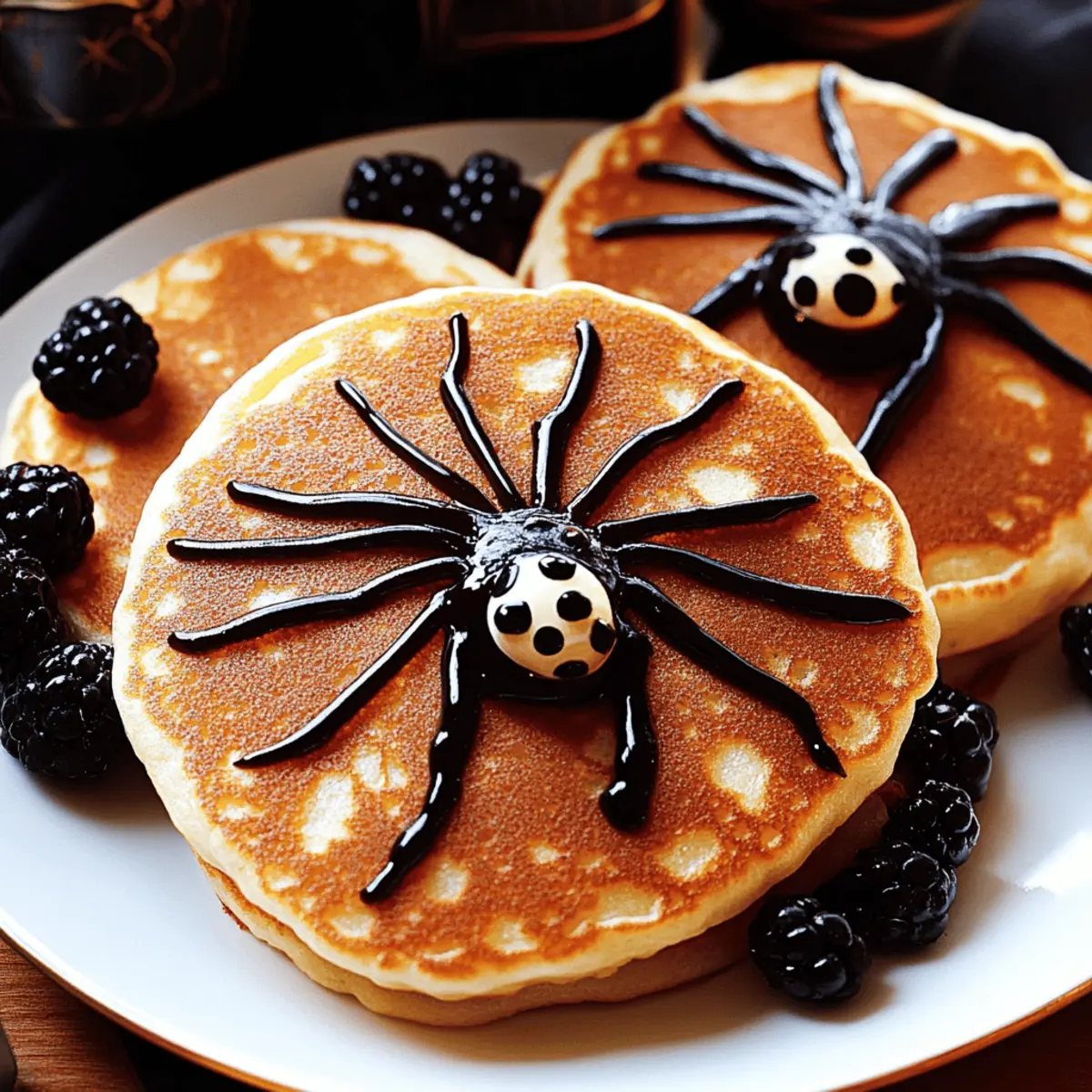 Spider Pancakes
