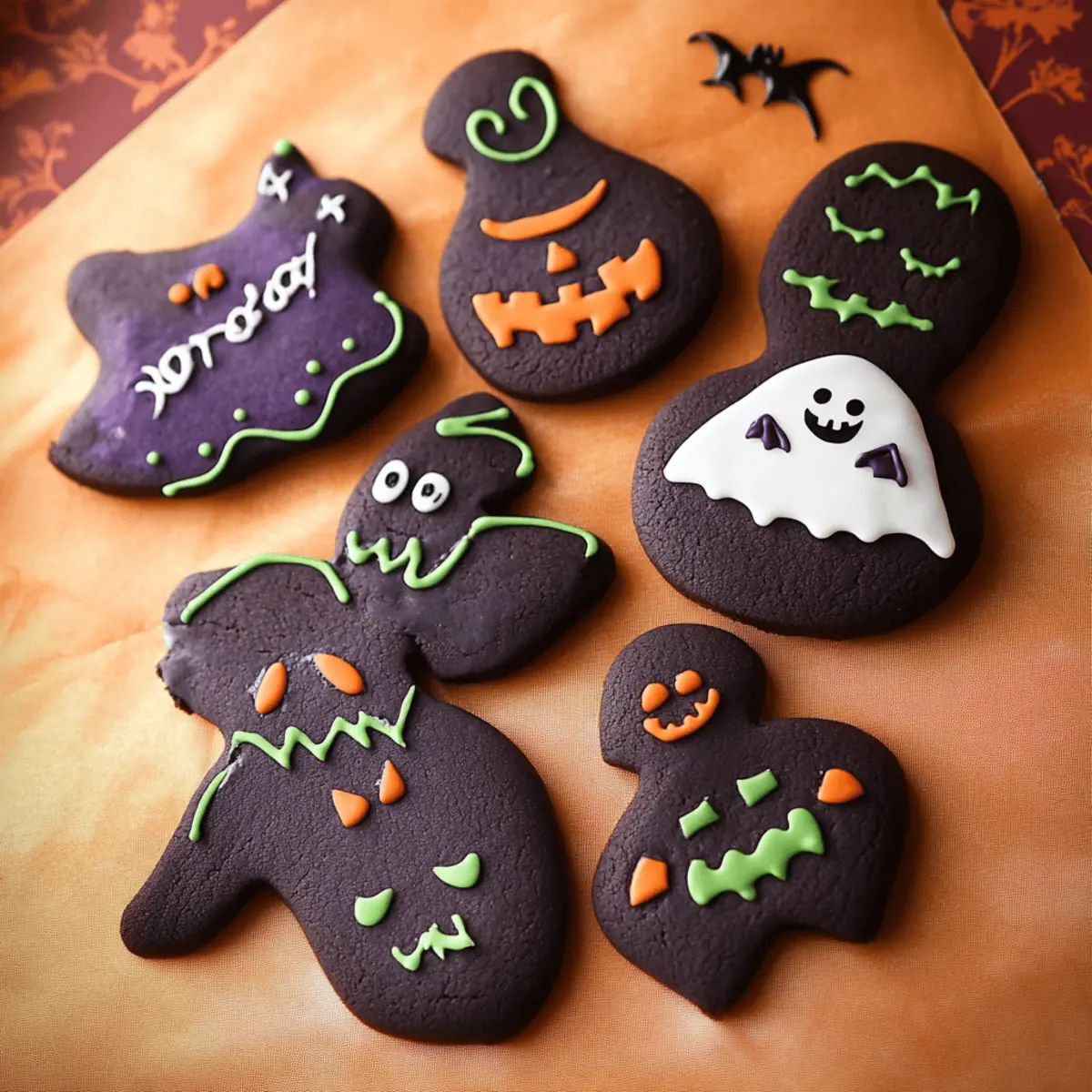 Halloween Decorated Cookies
