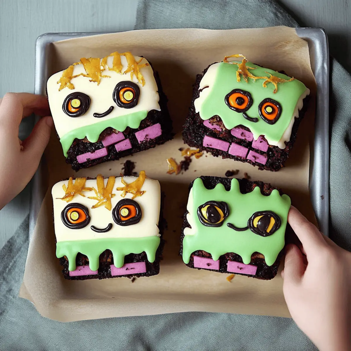 Monster Mash Brownies