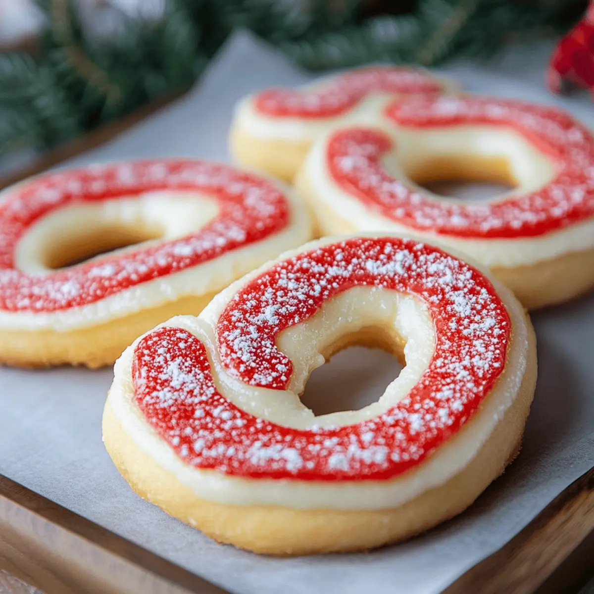 Candy Cane Cookies