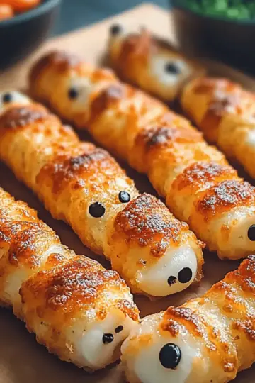 Mummy Mozzarella Sticks