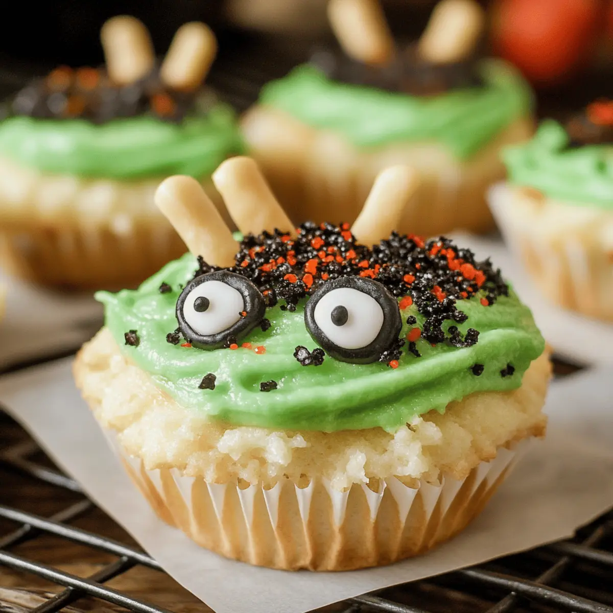 Monster Cupcakes