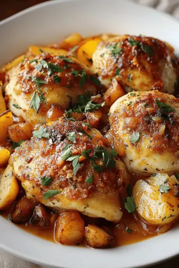 Autumn Chicken Dinner