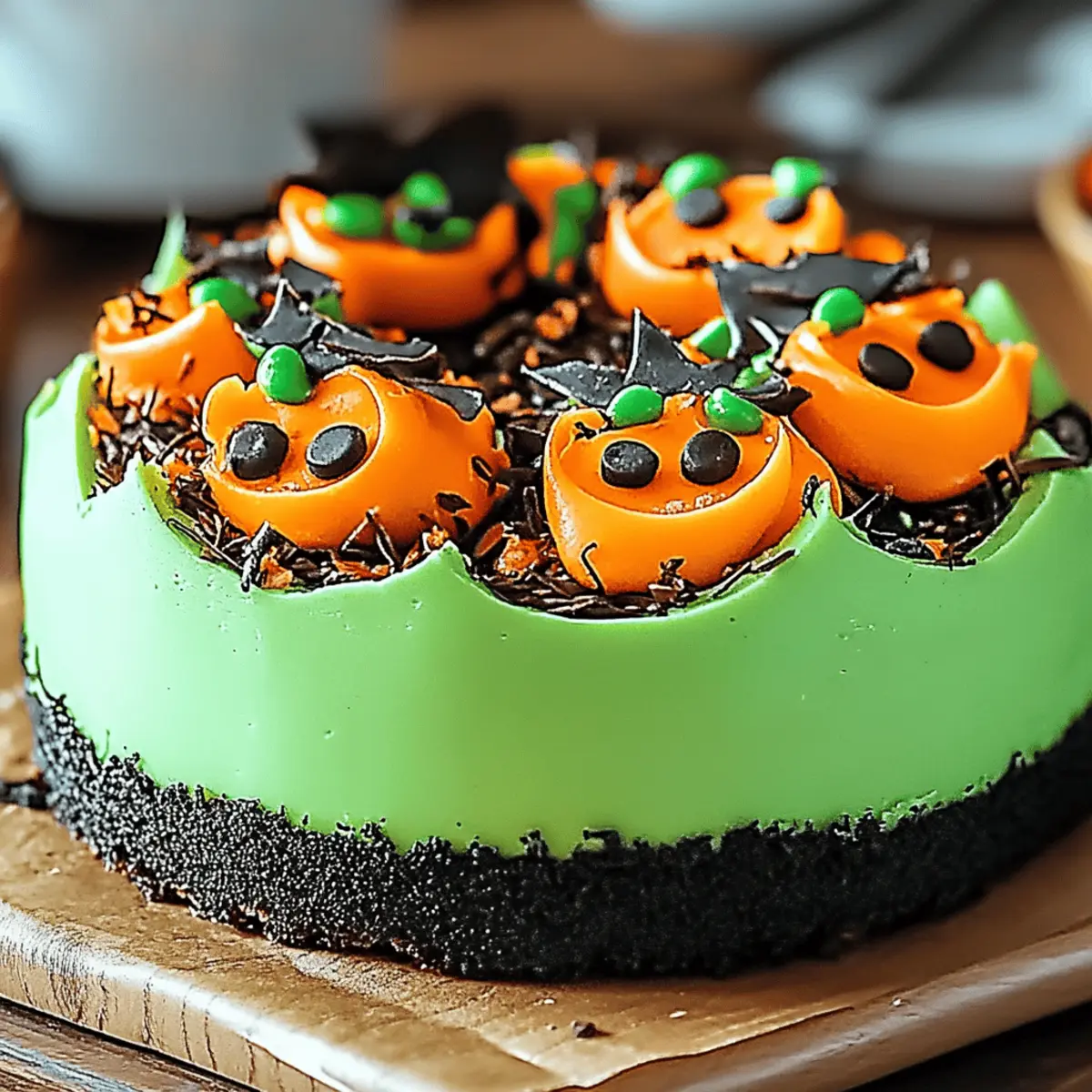 Witch’s Cauldron Cheesecake