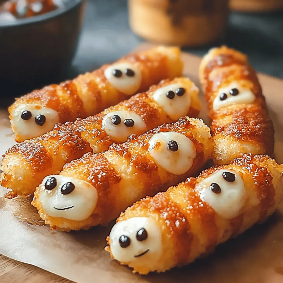 Mummy Mozzarella Sticks
