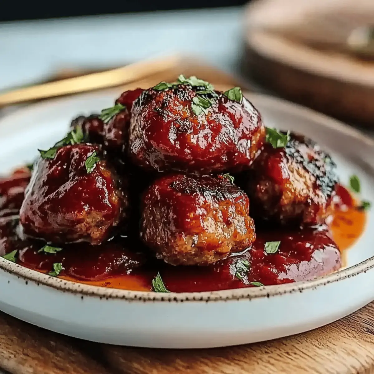Cranberry Sauce Meatballs