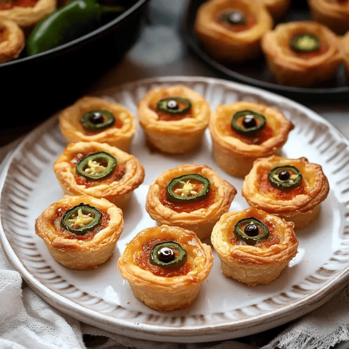Jalapeño Eyeball Tarts