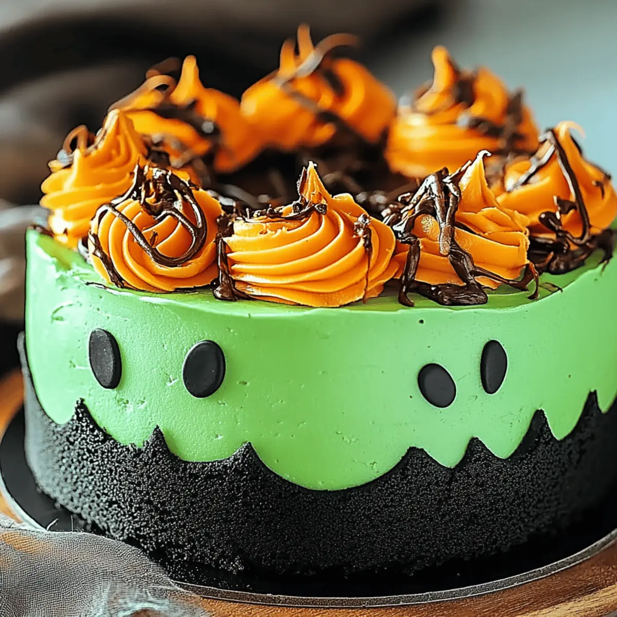 Witch’s Cauldron Cheesecake