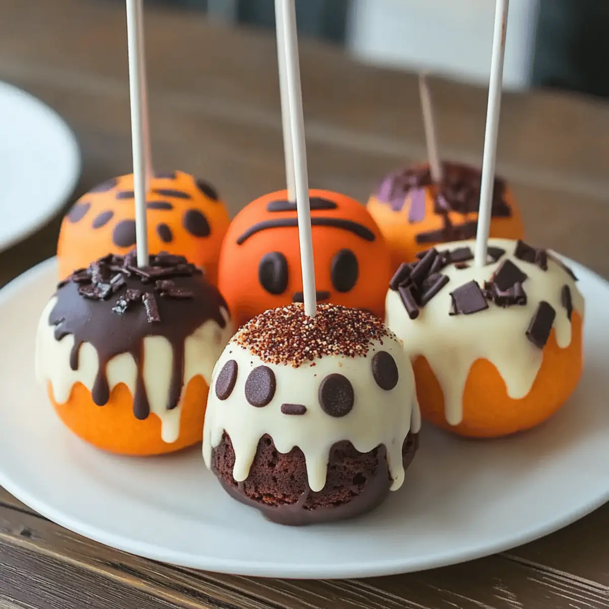 Halloween Cake Pops