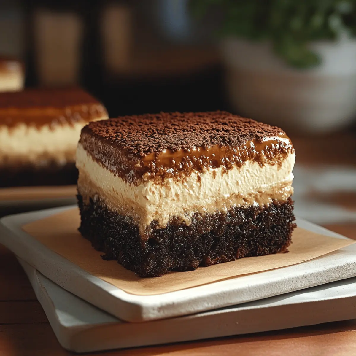 Tiramisu Brownies