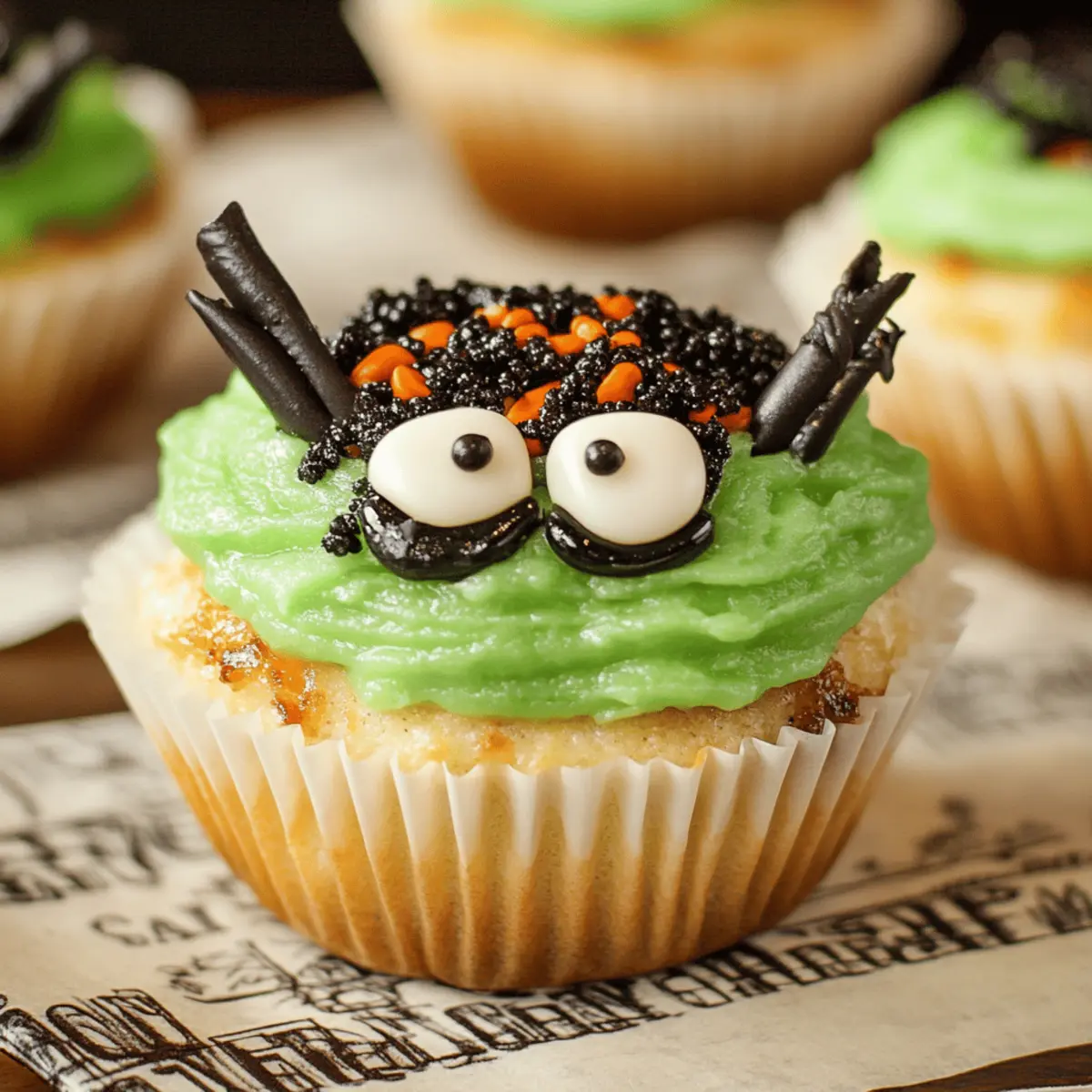 Monster Cupcakes