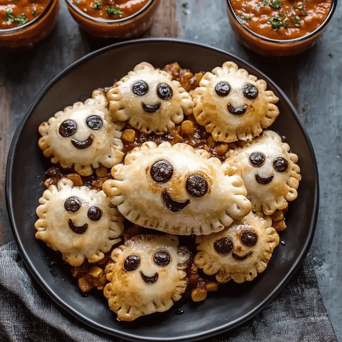 Ghost Taco Hand Pies