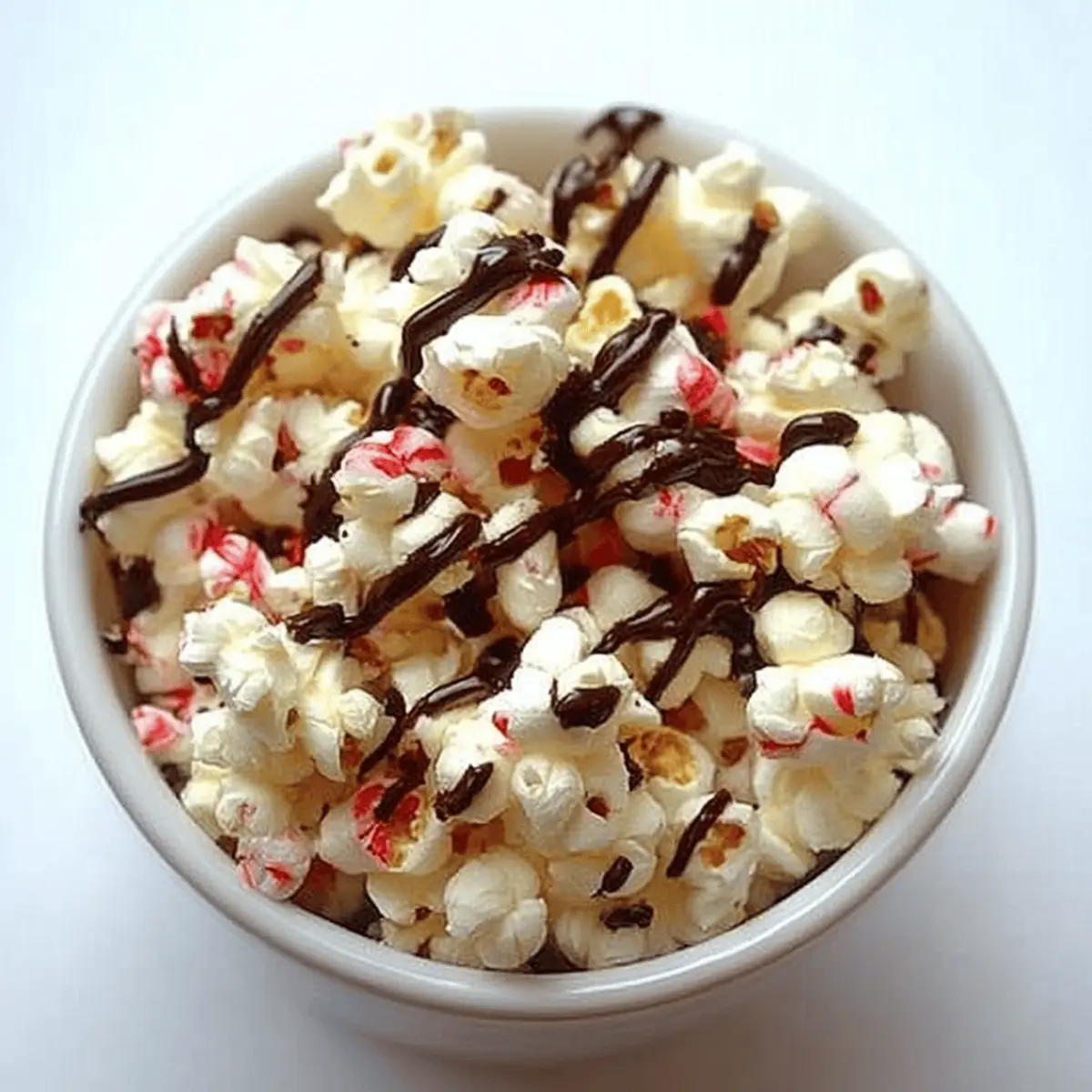 Peppermint Bark Popcorn