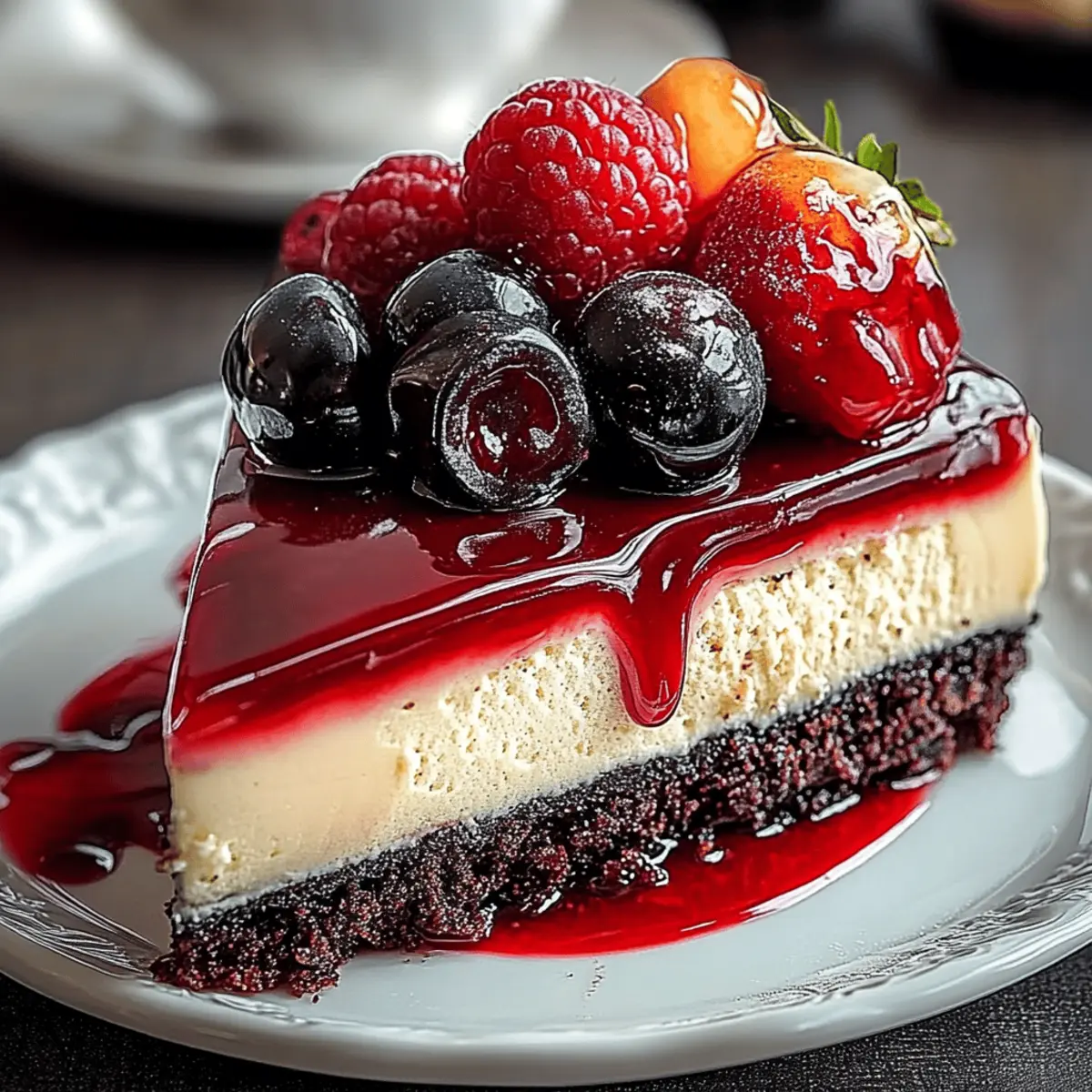 Red Velvet Oreo Cheesecake
