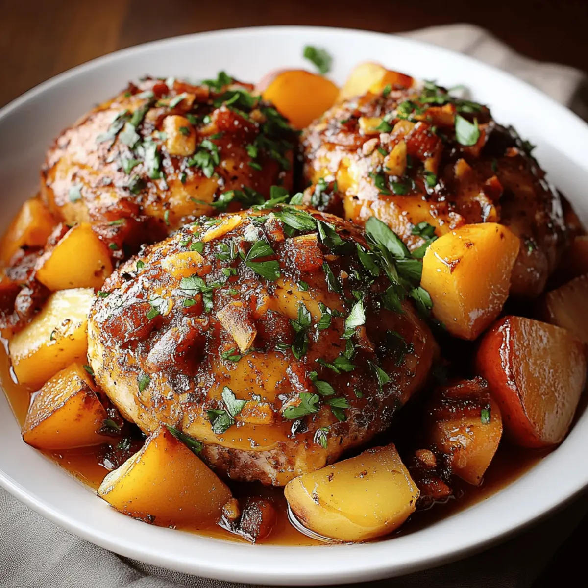 Autumn Chicken Dinner