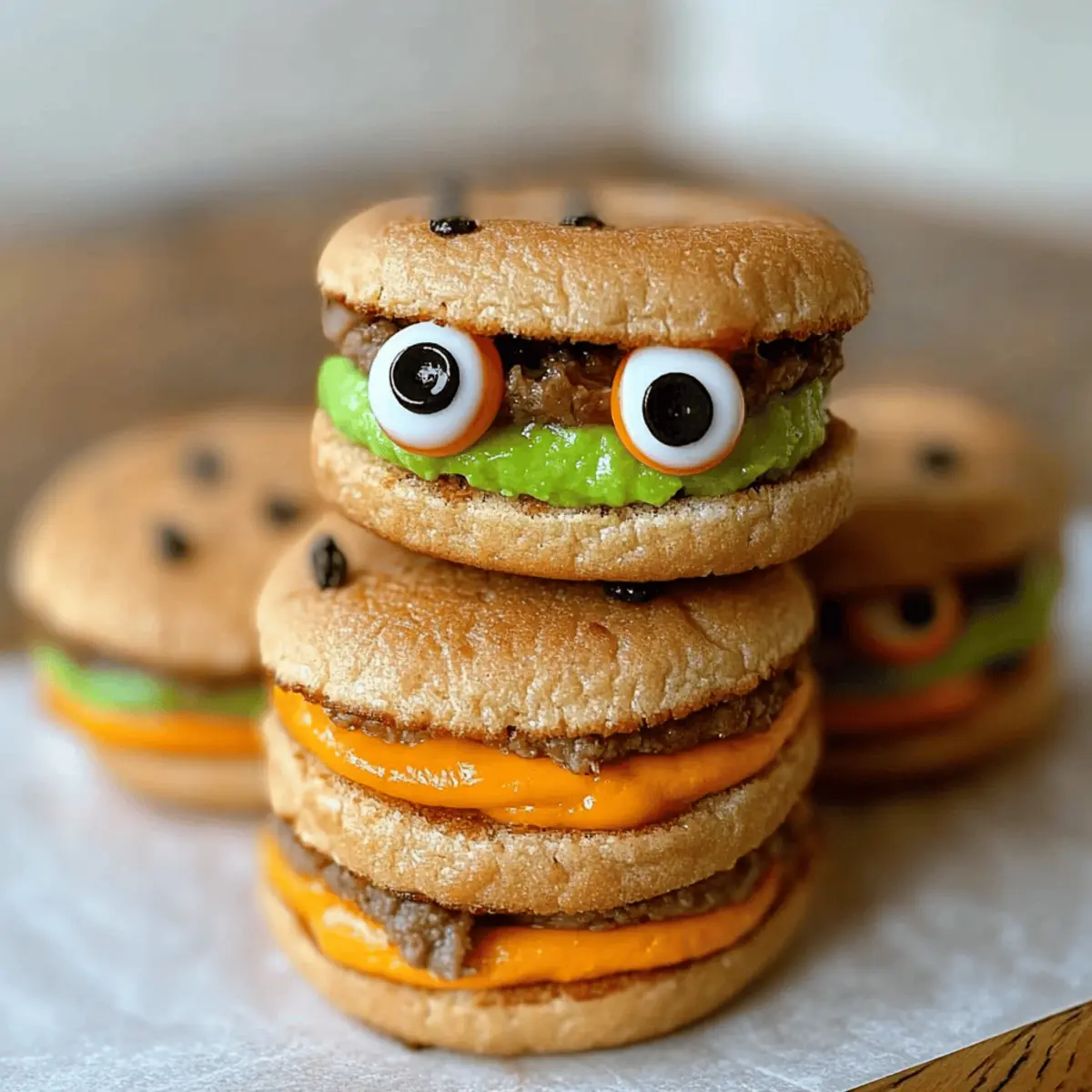Monster Sandwich Cookies