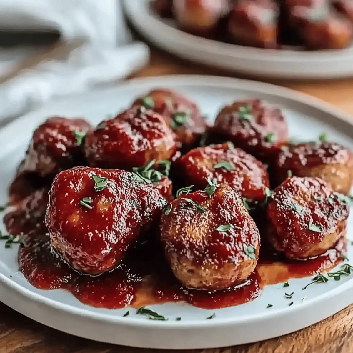 Cranberry Sauce Meatballs