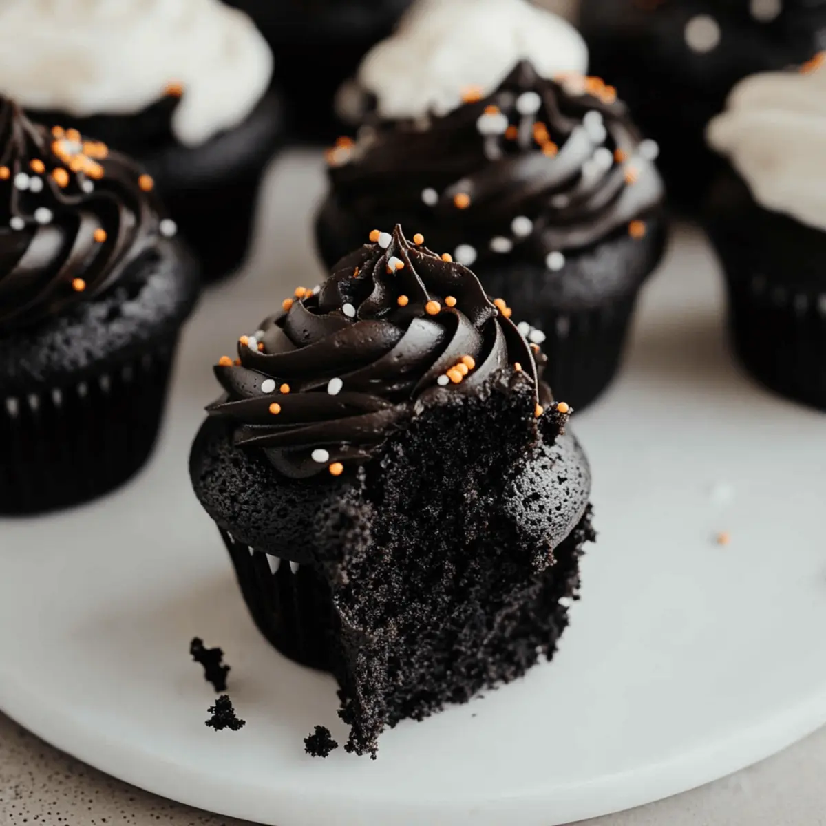 Black Velvet Cupcakes
