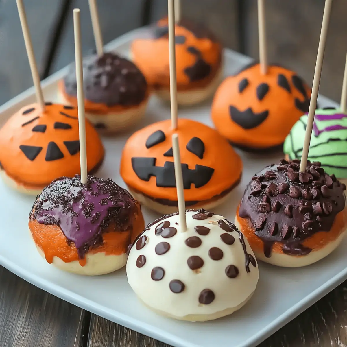 Halloween Cake Pops